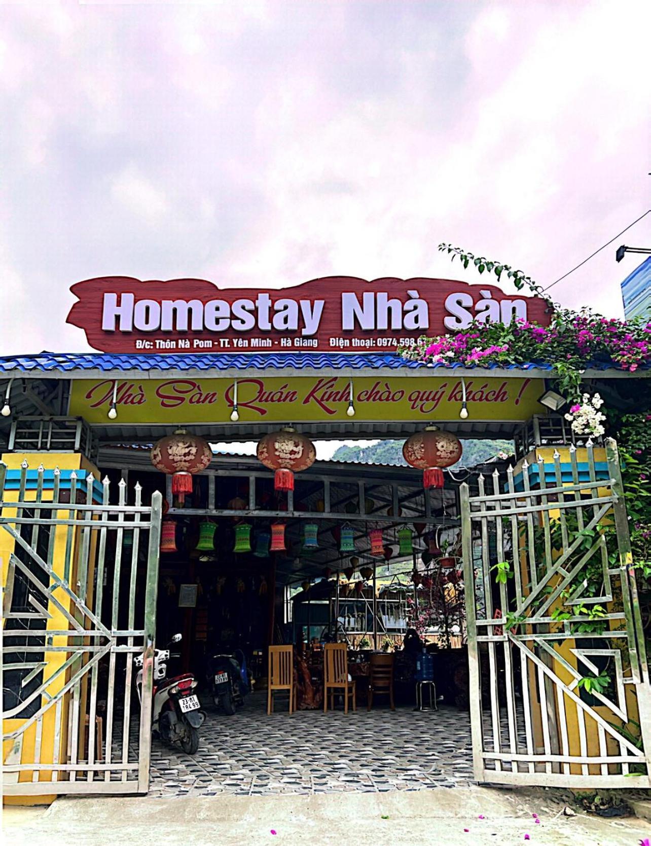 Nha San Homestay Yen Minh Kültér fotó